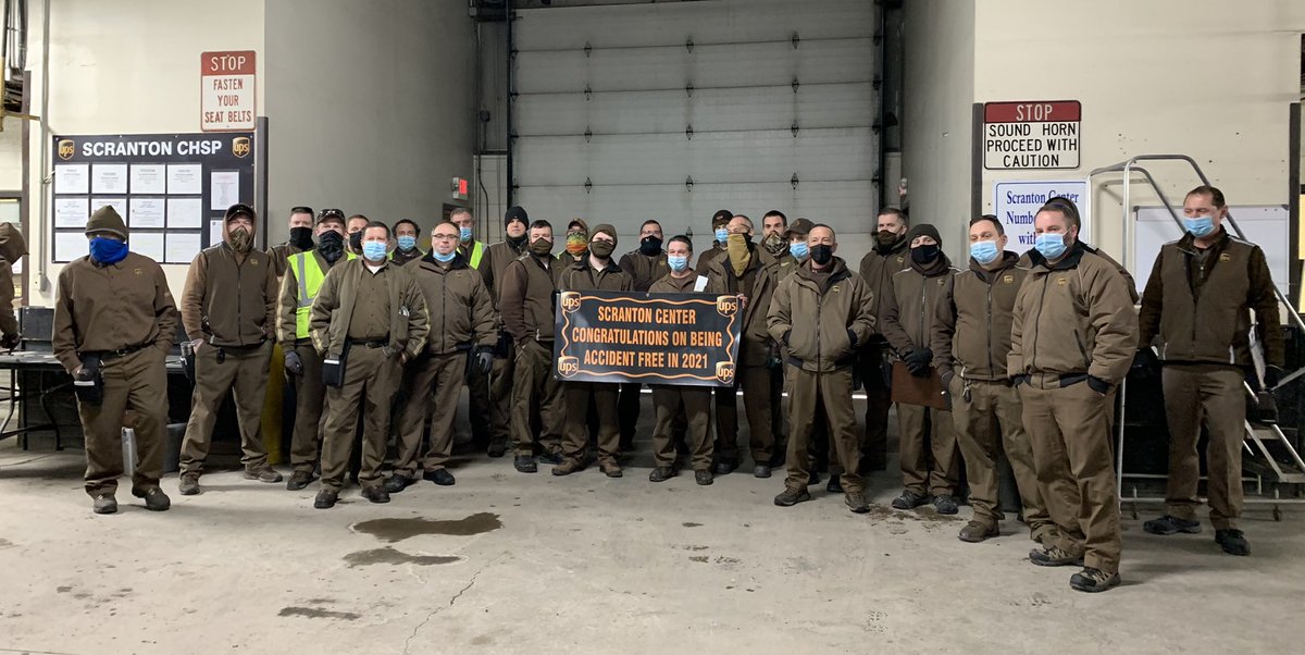 Congratulations to the Scranton center for going Target Zero in Auto Crashes for 2021!