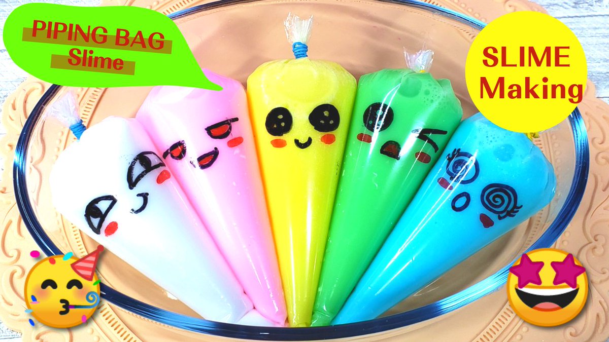 SecretfunA's tweet photo. Making Glossy SLIME with PIPING BAG Most Satisfying slime video#3
😍😍😍
https://t.co/BwZ1wPUKaA

#PIPINGBAGslime
#mixingslime 
#slimASMR  #makingslim https://t.co/uJogAwgiva