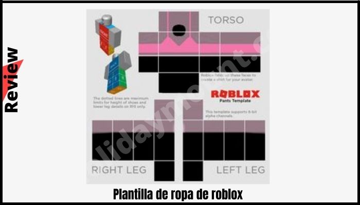 plantilla de ropa de roblox