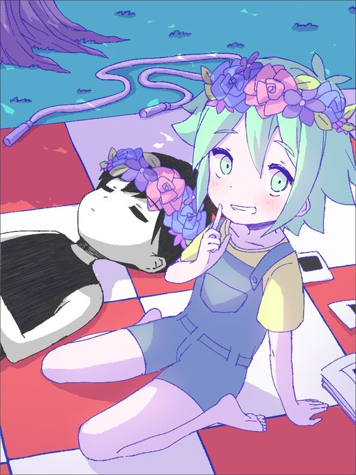 #OMORIFANART
OYASUMI 