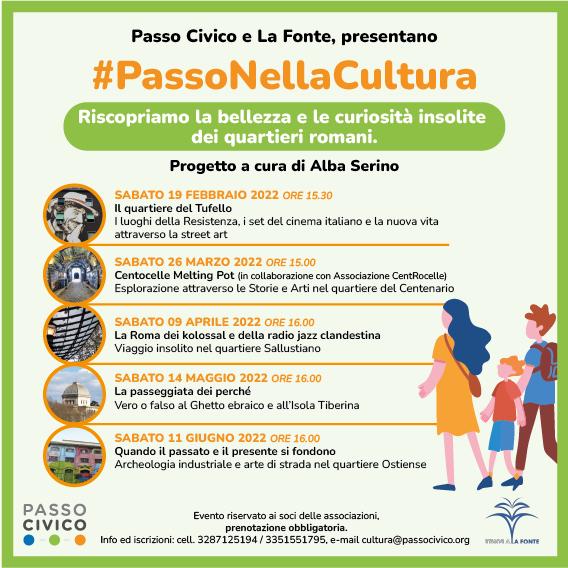 Passeggiate civiche? Si grazie! 
Ecco il programma di 5 appuntamenti per approfondire la nostra conoscenza di #Roma e dei suoi #quartieri. 
Da una idea di <a href="/denapolo/">Antonio De Napoli</a>, progetto a cura di <a href="/SerinoAlba/">Alba Serino</a>, in collaborazione con LaFonte e <a href="/CentRocelle/">CentRocelle</a>