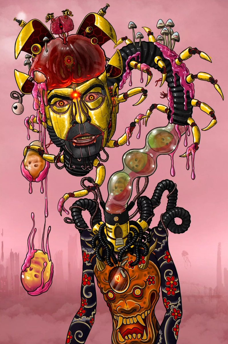 rewatkins462's tweet photo. This one is gonna be big... the art is insane. If you like crazy work this is definitely the project for you. I got 2 of them and I'm working to get more during public sale. Highly recommend this community 😊❤ @TheOddDystrict @ethergrass @WAGMIcoin @WAGX_nft @joerogan https://t.co/b1dqPY1ScN
