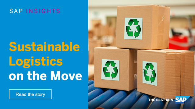 jungmarcel's tweet photo. Greener transportation, warehouses, and networks are making delivery logistics more #sustainable 👏🌳 Get the @SAPInsights: https://t.co/CXYgues3vD https://t.co/SzH0HYi1Bo