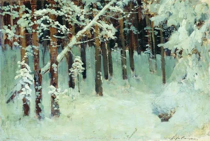 RusEmbassyJ's tweet photo. 🇷🇺🎨Зима в картинах русских художников

❄️Виктор Васнецов «Снегурочка»
☃️Исаак Левитан «Лес зимой»
❄️Игорь Грабарь «Иней» https://t.co/neFkO4DXWp