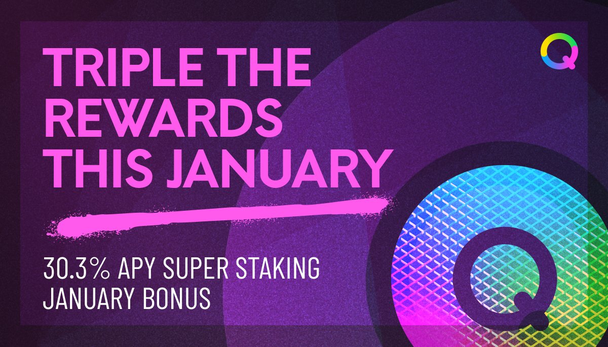 OpenCustody's tweet photo. Triple your staking rewards this January! ✖️3️⃣💰

All QRDO deposited in a Qredo Wallet will earn 30.3% APY in January.
Valid for new and old deposits

Deposit now and earn!

All details 👇

https://t.co/O7DSXh71CO

Stay tuned for a hot start of 2022 🔥 https://t.co/tJkZn8yyzD