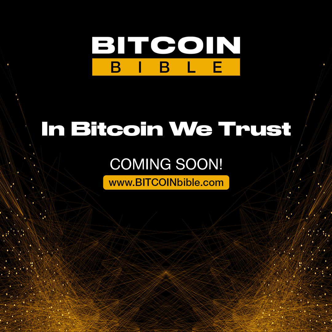 BitcoinBible_'s tweet photo. ⏰ STAY TUNED! ⏰

Pretty soon you'll be able to get all your latest Bitcoin news, insights, &amp; advice in one place?

Who's excited? 😄

#Crypto #CryptoNews #CryptocurrencyNews #LatestBitcoinNews #BitcoinNewsHub #Bitcoin #BitcoinPrice #BitcoinPricePrediction #BTC #BitcoinNews https://t.co/M4QHcjyc5T