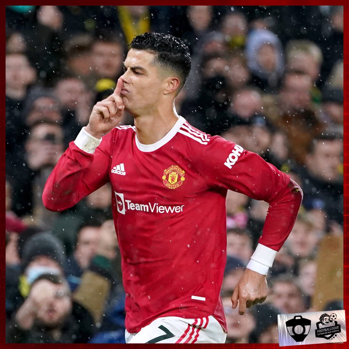Footballogue's tweet image. [#PL🇬🇧] Ronaldo reprocherait à ses coéquipiers leur manque de professionnalisme.

Il serait le seul à travailler avant et après les entraînements.

Les plus jeunes ne seraient pas à l’écoute de ses conseils.

(@MailSport)
