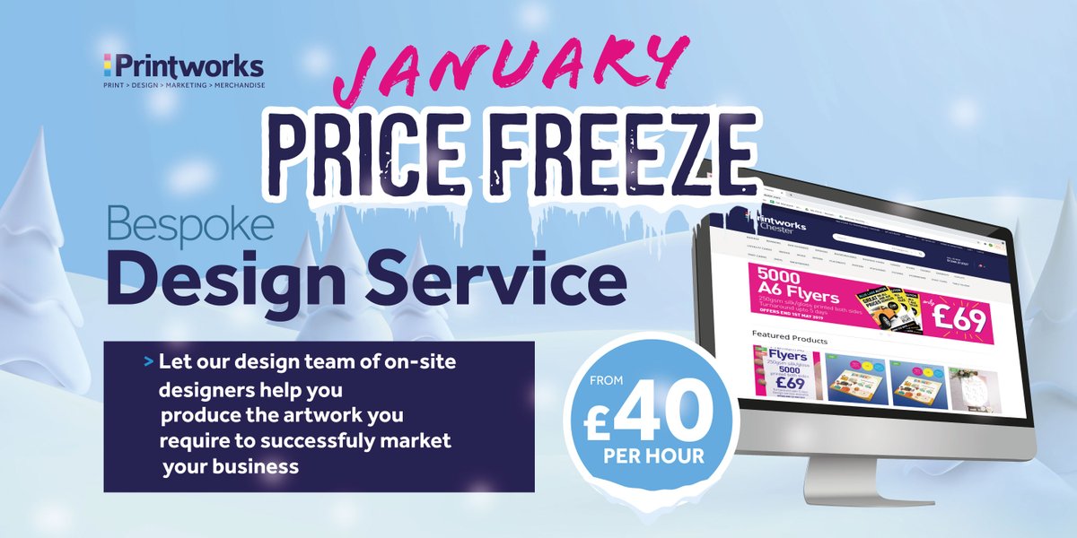Our design service means you get something truly bespoke to you, with our in-house designer working with you every step of the way so you're 100% happy 🤩

Get in touch for more info!

☎️  01244 313 337
✉️  info@printworkschester.com
🏰  Commonhall St, Chester CH1 2BJ