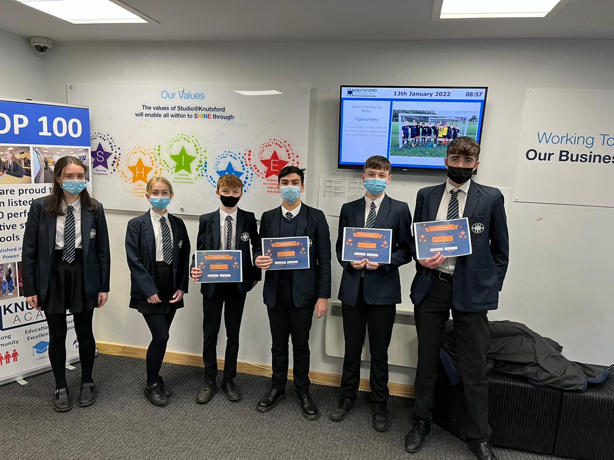 Knutsfordac's tweet photo. Congratulations to our Stars of the Week in Year 11. We are really proud of you all! These students will each gain a virtual raffle ticket to enter a prize draw at Easter for a £100 voucher chosen by Miss Hilditch

Star of the Week in Year 11 is sponsored by @Redrow

#Knutsford https://t.co/6Ruk0rxLx3