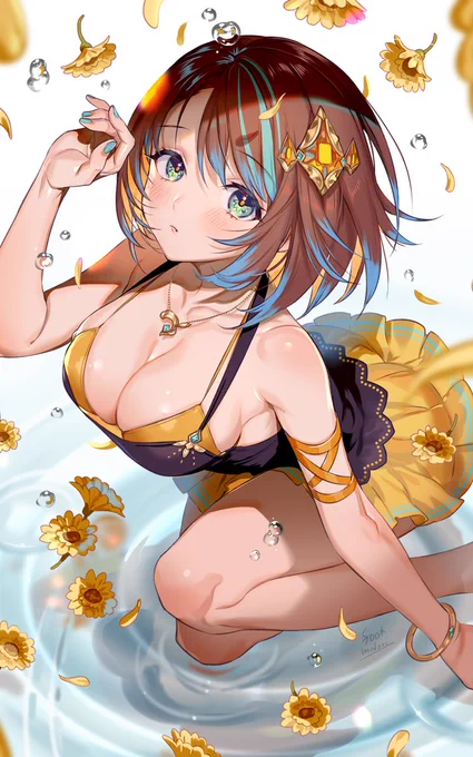 ひざしの花 