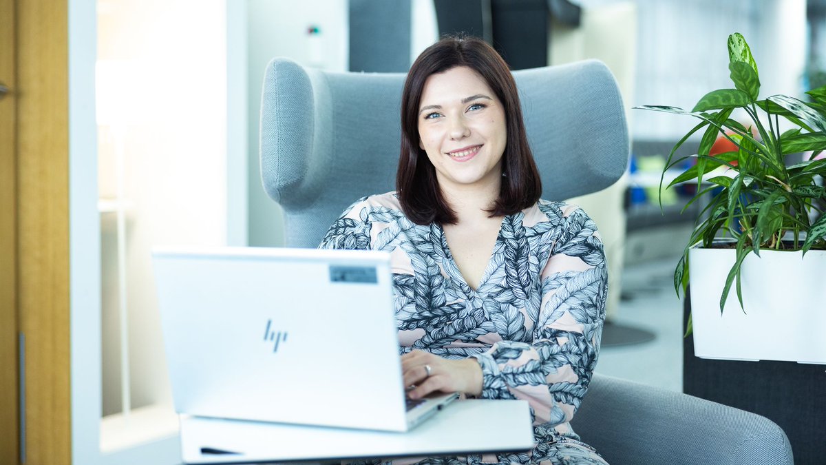 KONECorporation's tweet photo. Our material engineering professional Nina Kuitunen shares her exciting career journey within our #KONEdesign team. Learn more about it: https://t.co/yARVmPb71R
#KONElife #joinourflow #KTI #technology #innovation https://t.co/GGHSmTX978