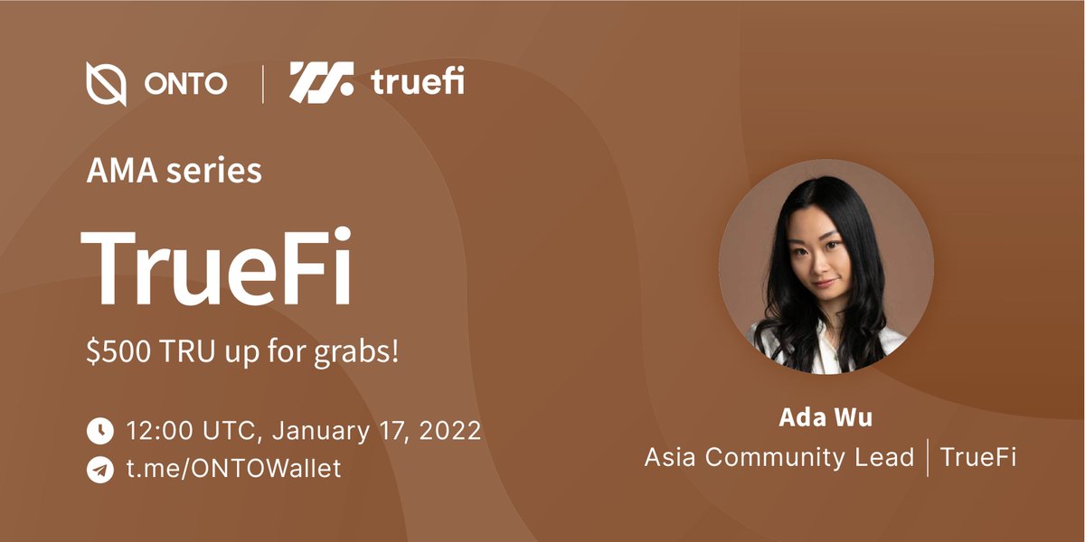ONTOWallet's tweet photo. #ONTO is hosting an #AMA with @TrustToken, an open lending marketplace for collateral-free loans! 👏

$500 $TRU for 5 best Twitter Qs &amp; 5 best Live Qs 🤑

Complete all tasks in Gleam for a chance to share the REWARDS! 👇
https://t.co/xGIan2EnlW https://t.co/YklIQss5im