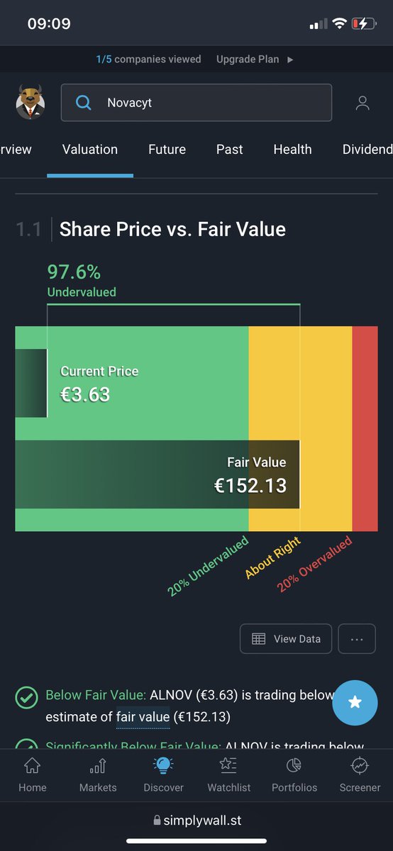 baan36015541's tweet photo. #ncyt keep on dreaming 😀 Fair Value SimplyWallStreet €152.13 https://t.co/XgsaMsp4h9