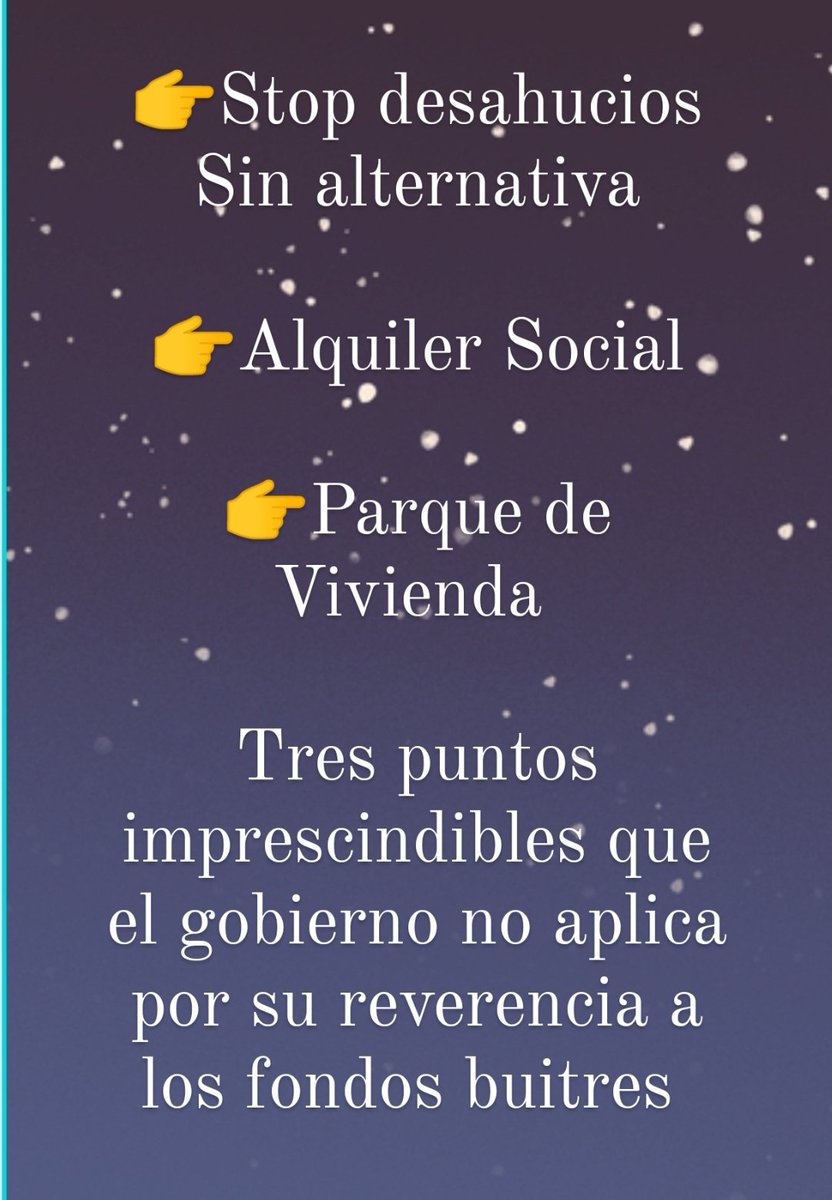 CampPah's tweet photo. Hoy bajo cero,personas en la calle,familias sin un futuro seguro en sus viviendas.A quién le importa?A ningún gobierno.
Que herramientas tenemos? Nuestra lucha.
Nuestra dignidad no se toca
@PODEMOS 
@PSOE vuestra cobardía priorizando a los especuladores,sin ley q nos ampare https://t.co/1hW2k3URUx