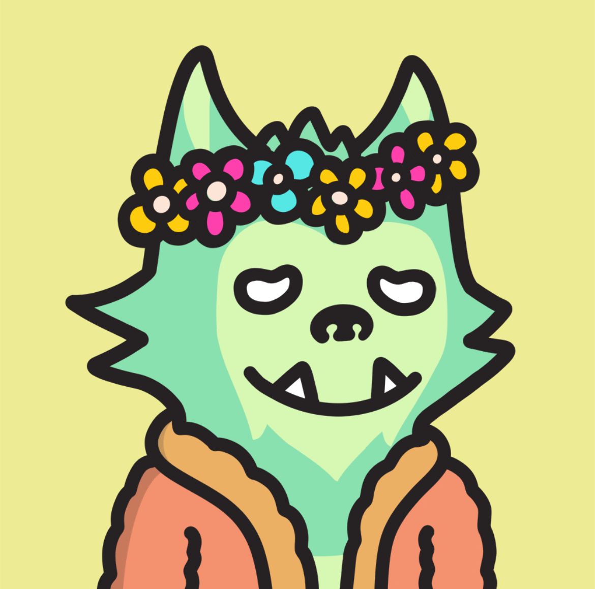 MAITREYAearth's tweet photo. Just bought my first NFT ... had to be @FangGangNFT  #NFT #FangGang #FangFollowFang flower power all the way🌼 https://t.co/ypcDVDRjdV