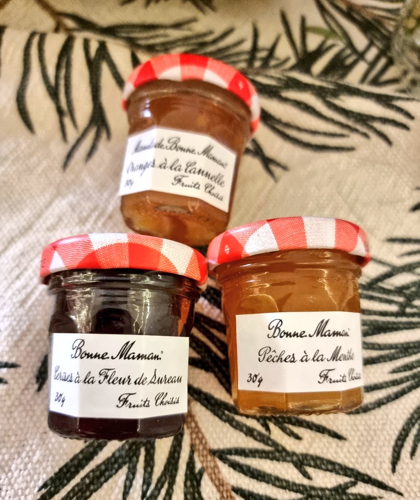 claireontoast's tweet photo. Twitter is now just showing me all the people who are doing jamvent calendars belatedly. I'm ok with that! Here's what I have left from my own jam stash, ready to apply to my toast. Feel like the king in the A.A Milne poem must have. #jamvent https://t.co/R2bMgpPwqL