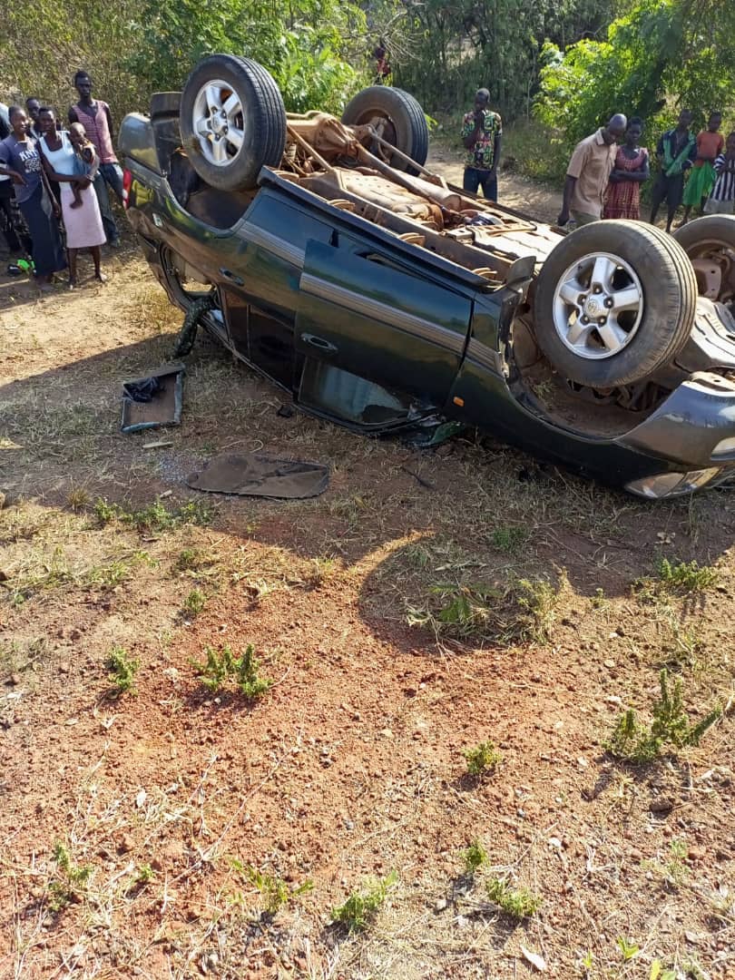 RedPepperUG's tweet photo. PICTORIAL: MP Felix Okot, 2 others Cheat Death in Nasty Accident
#PepperUpdate @Parliament_Ug @pwatchug https://t.co/abPvz3ChNP