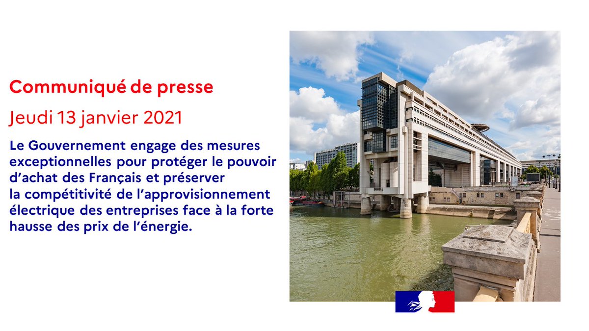 Ministère de l'Économie et des Finances tweet media