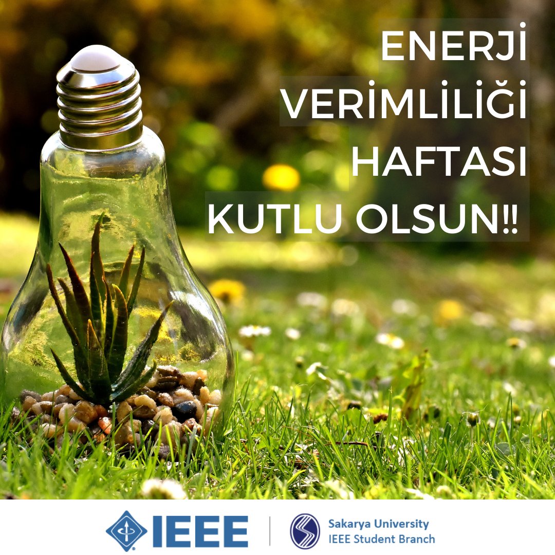 ieeesausb's tweet image. IEEE Sakarya Üniversitesi Öğrenci Kolu olarak Enerjimizi verimli kullanmaya dikkat ediyoruz.

Enerjimizi verimli kullanmak yarınlarımızı korumak demektir.

@habersau @saukultur

#ieee #ieeetrsb #ieeesau #sakaryaüniversitesi #sau