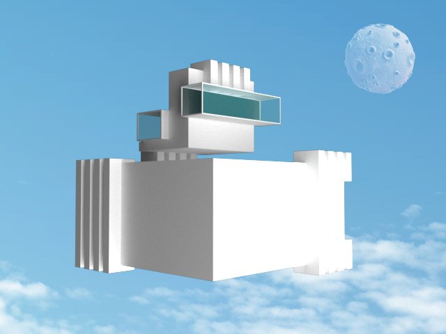 HimicoNft's tweet photo. [ White Style ] SpaceD #005
Office in the sky, in the shape of a robot, looks modern, different, stable, strong, fun to decorate more.
#MataverseThailand https://t.co/Nm8t6ToOBH