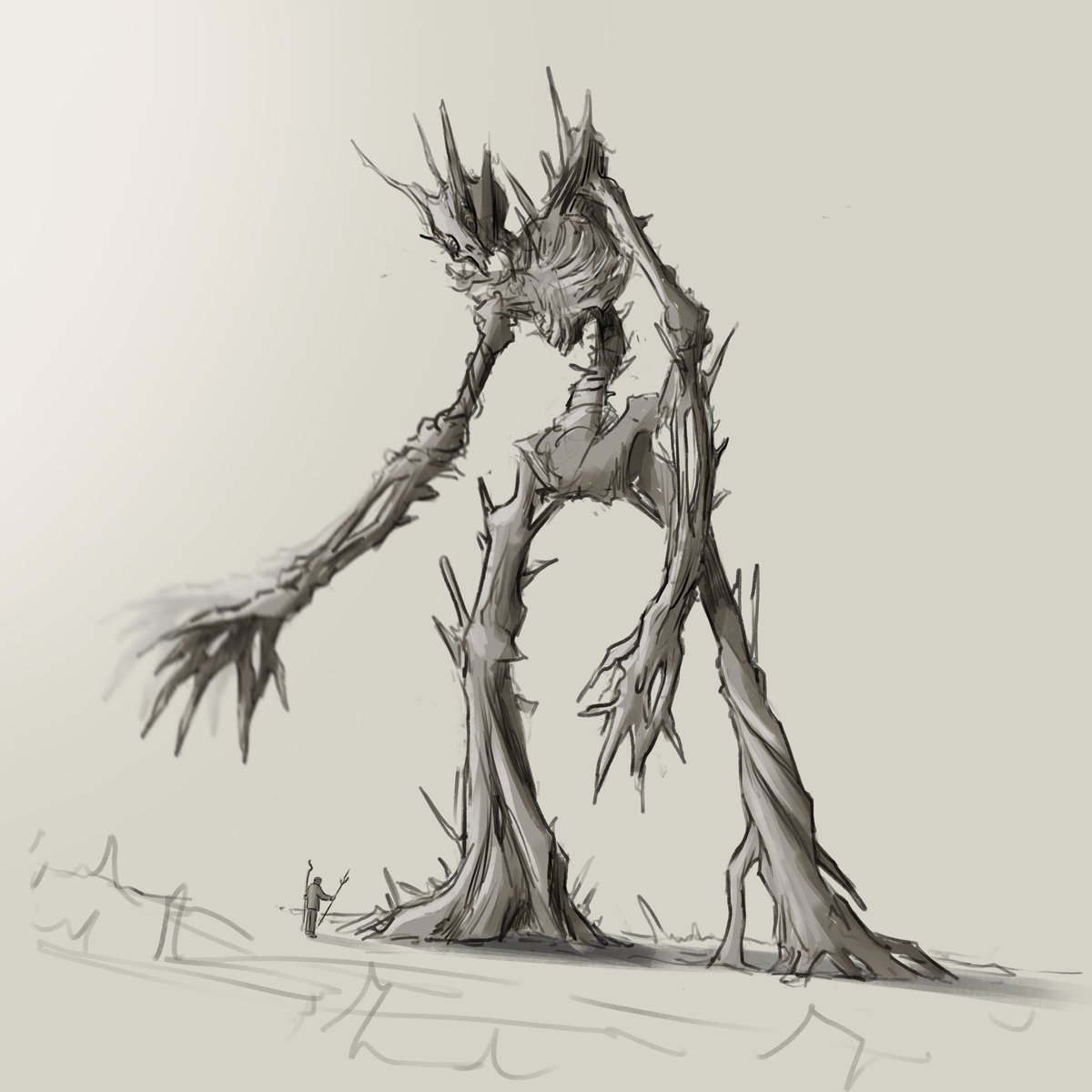 vaughanhere's tweet photo. 13: Tree of Death 💀 #creatuanary #creatuanary2022 #treeofdeath https://t.co/aiNs9vm3pl