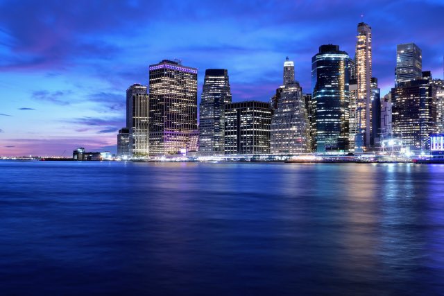ニューヨーク マンハッタンの夜景🗽🇺🇸🚕