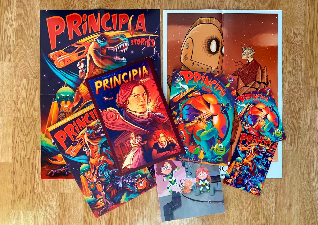 Principia_io's tweet photo. Vamos a celebrar que llega el fin de semana regalando un par de ejemplares (+ postales y póster) del último #PrincipiaMagazine, donde el cine y las series son protagonistas ☺️
Para ello:
1⃣ Síguenos
2⃣ Haz RT a este tuit
El lunes diremos los ganadores 😉
https://t.co/qZBlfLWYm8 https://t.co/1sdxbNhC4j