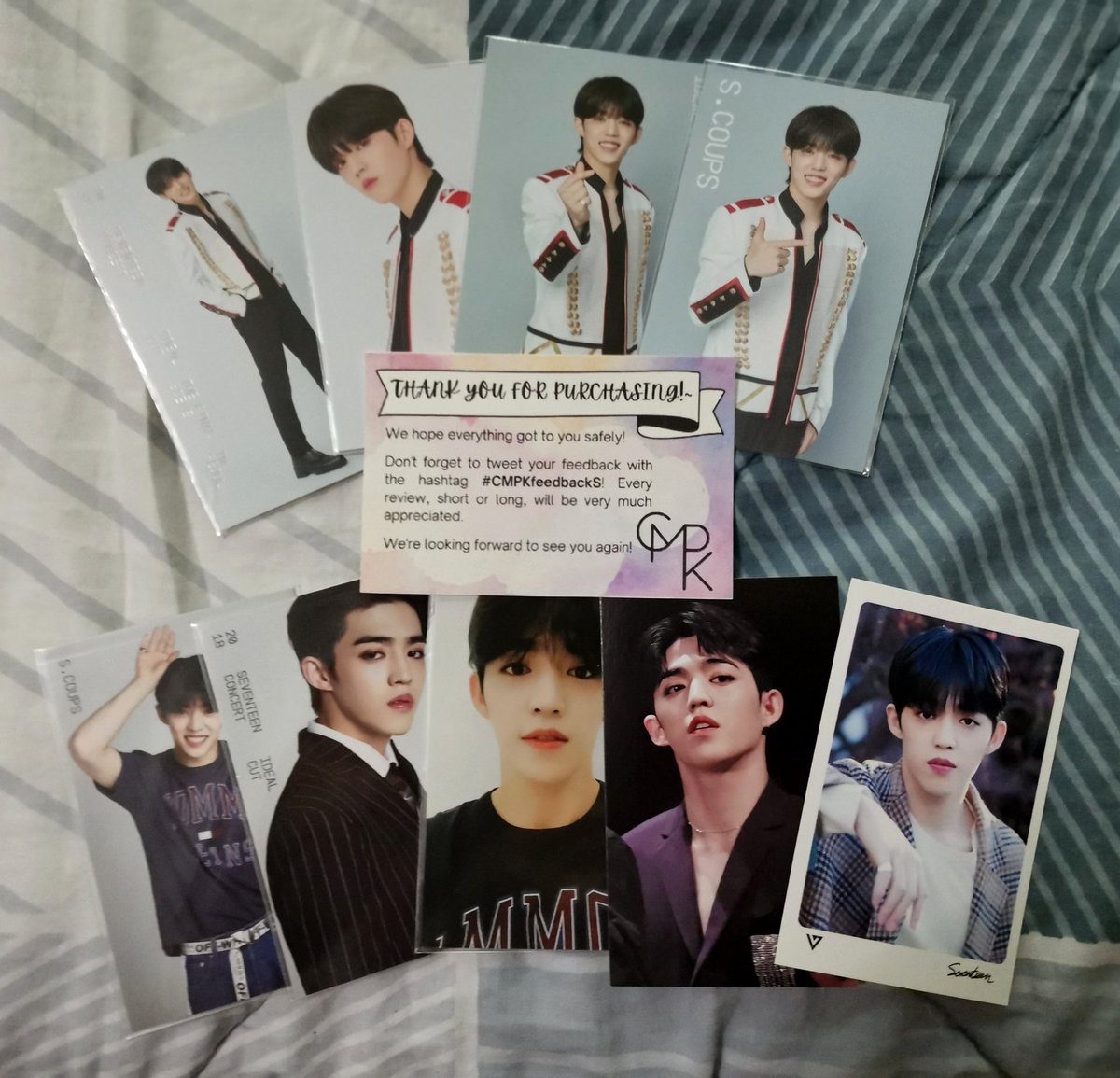 s_coupichii's tweet photo. [#CMPKfeedbackS // @CMPKShop]

Naka-uwi na po si S.coups ❤️  Thank you po for the smooth transaction and also for the freebies ♡´･ᴗ･`♡ https://t.co/7Tm2xZBHSr