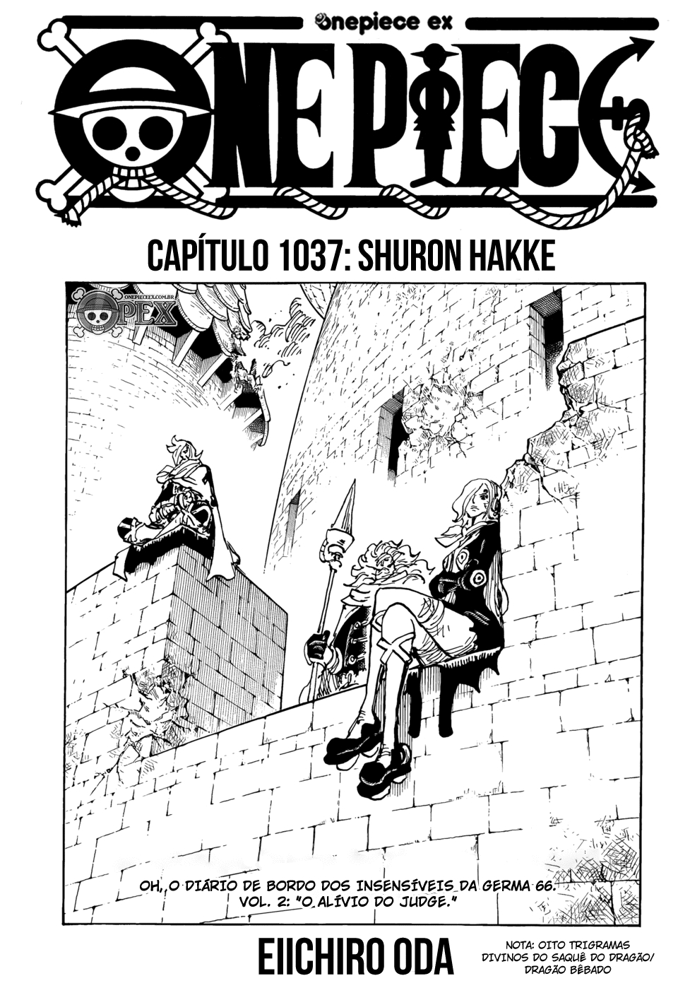 Mangá 1037  One Piece Ex