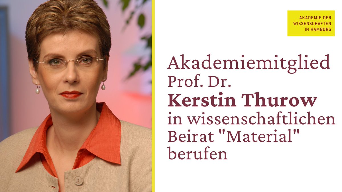awhamburg's tweet photo. Prof. Dr. #KerstinThurow, Direktorin des Instituts für #Automatisierungstechnik @unirostock, wurde in den wissenschaftlichen Beirat „Material“ @BAMResearch  berufen. Außerdem erhielt sie eine Ehrenprofessur der #CentralSouthUniversity. #Robotik #Automation
https://t.co/wURH0cccVt https://t.co/hoE68rCoZo