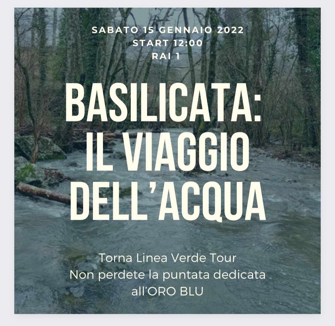 Lineaverde Tour 
Sabato 15 gennaio | ore 12.00 su Rai1