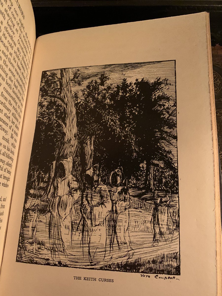 WickedVintageUK's tweet photo. #SpookyIllustrations from #FamousCurses, 1st edition 1929, #ElliottODonnell - available now at The Wicked Vintage Shop 🕯💀🖤 https://t.co/APhyUyHU5q