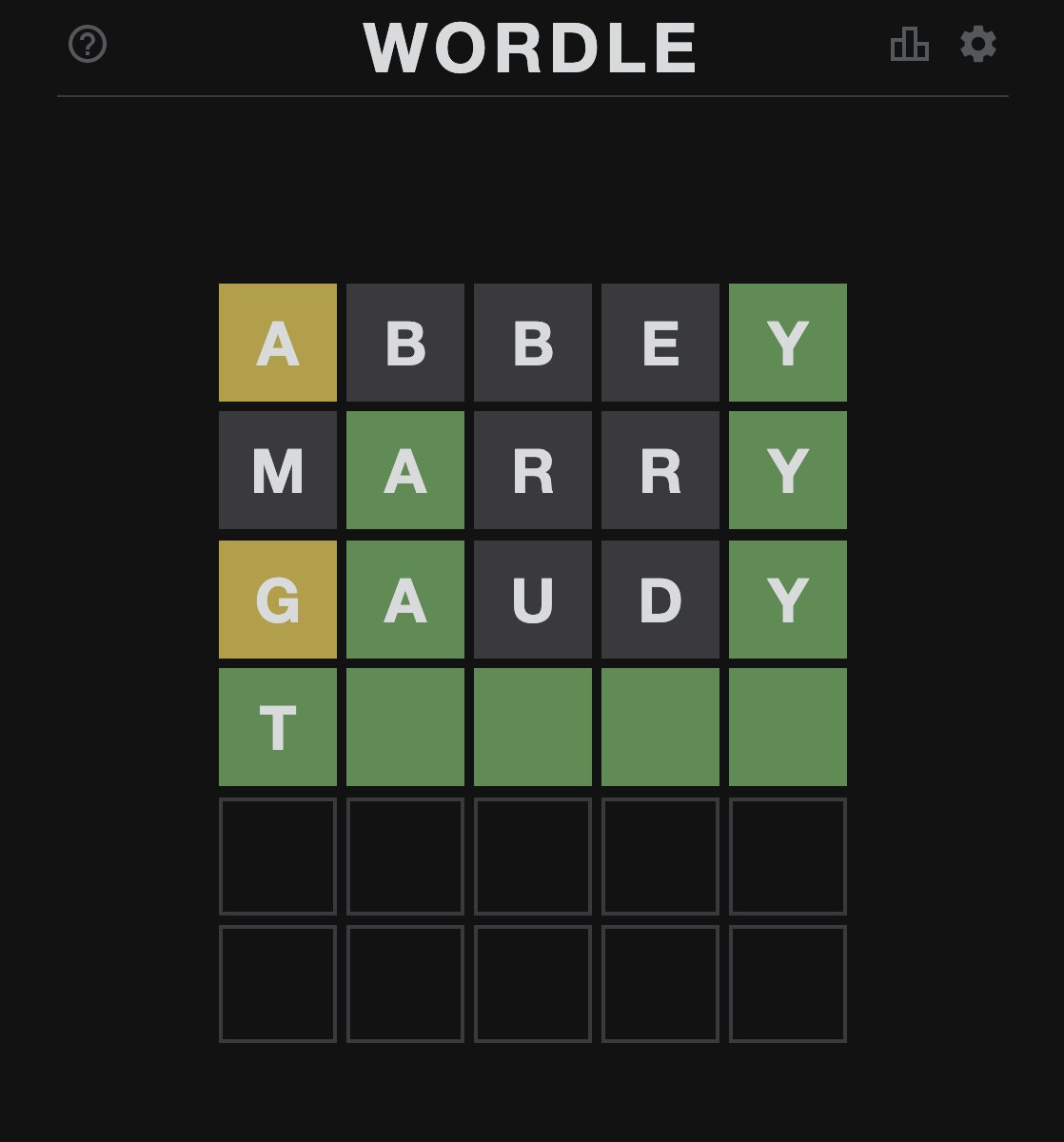 Wordle Clue (wordleclue) / Twitter