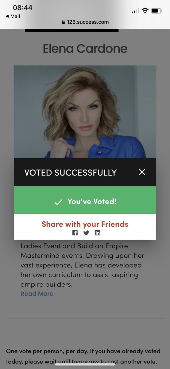LaverickRobert's tweet photo. @GrantCardone You got my vote https://t.co/VWNEK0R1Tw