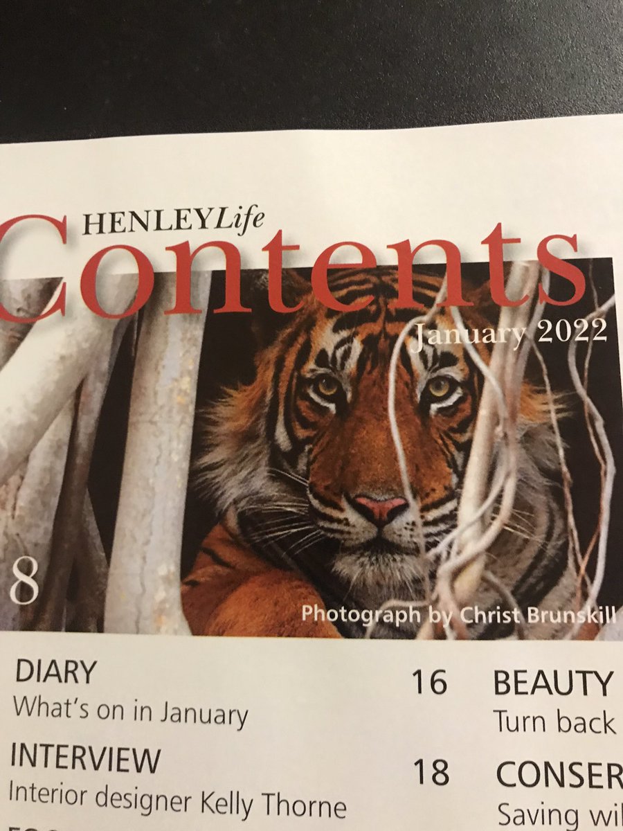 Danesfieldhouse's tweet photo. Thank you so much @HenleyLifeMag 🙏 The ⏰ is ticking 🐅
To kick off the Chinese New #YearoftheTiger’, join us in supporting @SaveWildTigers & celebrating one of the world’s most iconic species that could be #extinct #inyourlifetime! 🙈 🐅
Simon 07786 544333 #conservation https://t.co/9STWNVip17