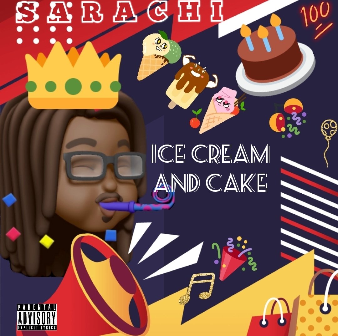setthoway's tweet photo. NEW RELEASE! Ice cream and cake by @MusicSarachi on @Spotify #sarachigod #LongBeach #setthoway https://t.co/VptxNJxfjh