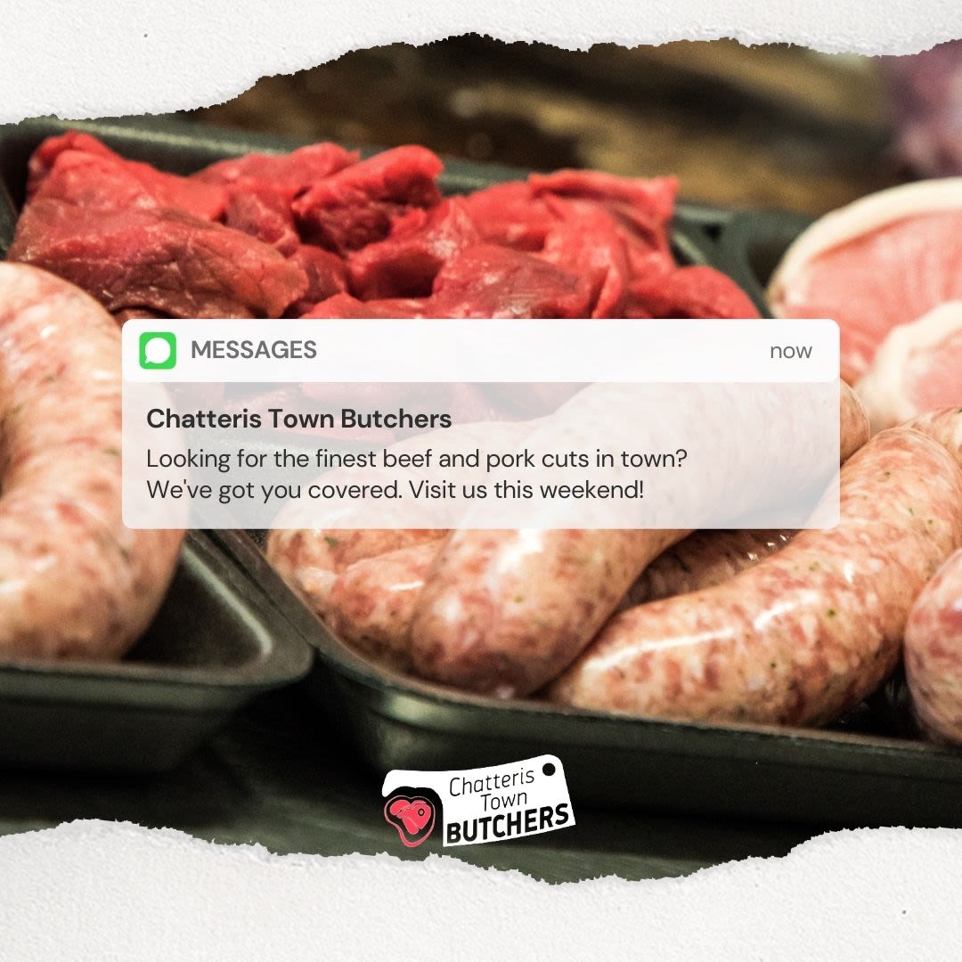 Trust us, there's nowhere else you'd rather go to for the best tender meats than Chatteris Town Butchers! 😉