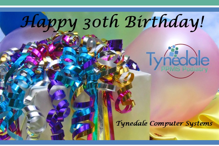 It's our birthday at Tynedale Computer Systems!
Wow 30 years, where has the time gone? 
I wonder how many patients have been registered on our software over the years? 
NHS, Private Practice, Ireland HSE, Schools of Podiatry!

#nhs #software #podiatry #podiatrist #podiatrylife