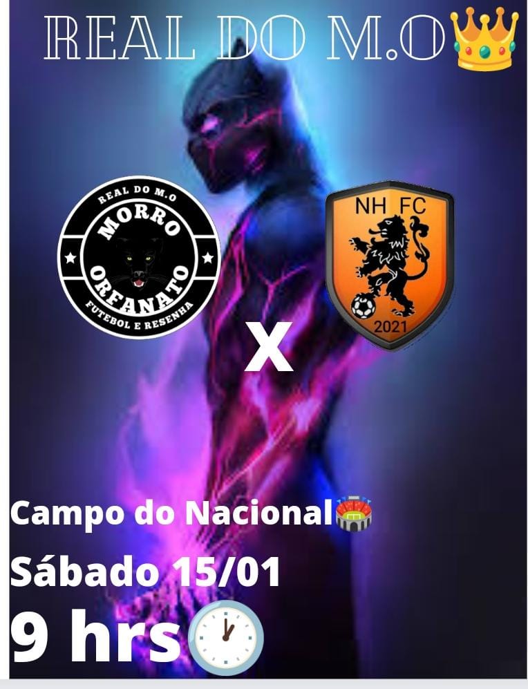 Sábado temos mais um jogão de bola pela frente, contra o time do NH fc, vamos com tudo em busca de mais uma vitória no ano!! #VAMOSREAL ⚪💚⚽