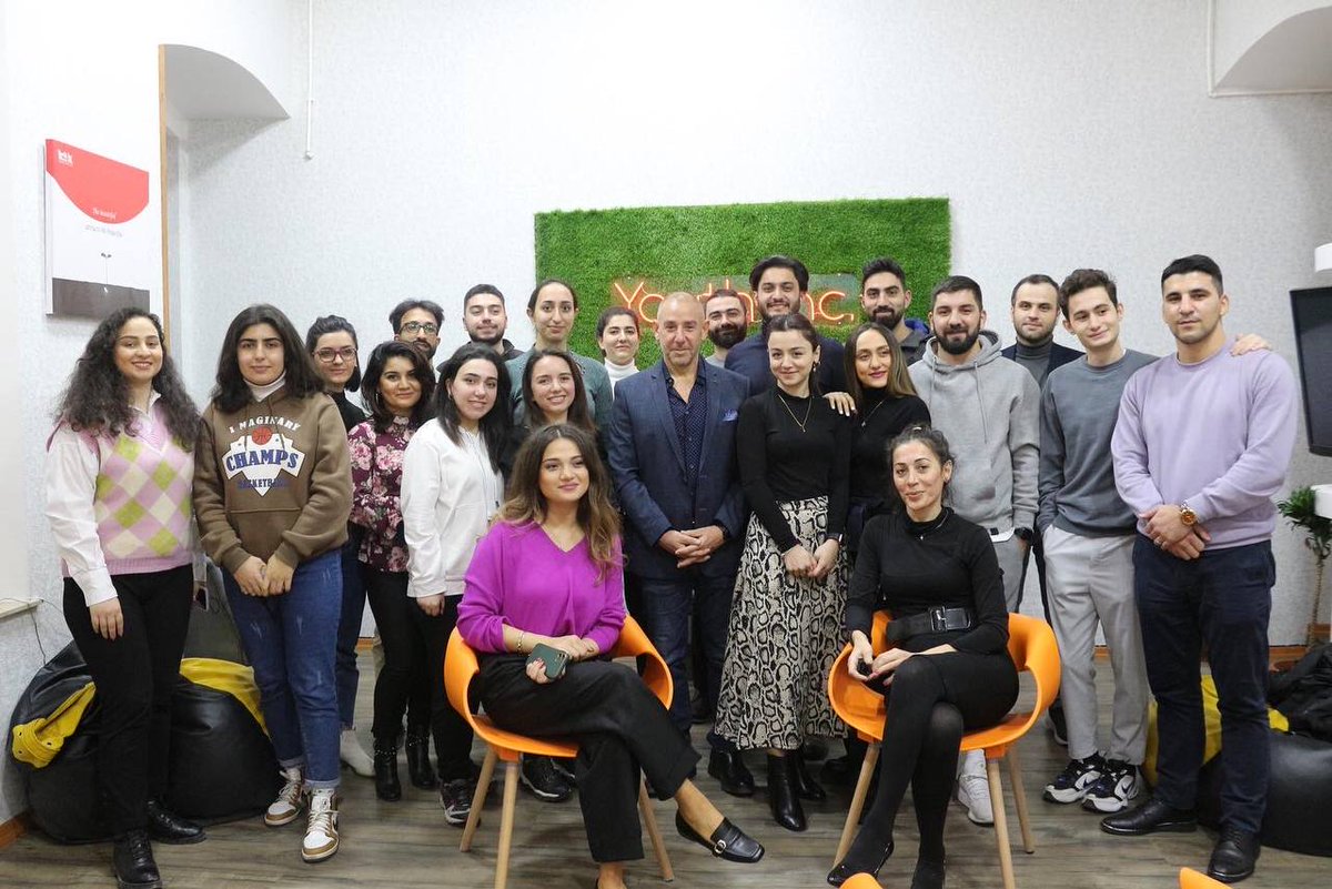 YouthIncAz's tweet photo. On January 13, Youth Inc.  A meeting on "Turning an idea into a startup" was organized by the Entrepreneurship Program and the Business Incubation Center.  The meeting was hosted by one of Israel's leading experts, Tal Catran.

 #YouthInc https://t.co/lIhfP9z1iJ