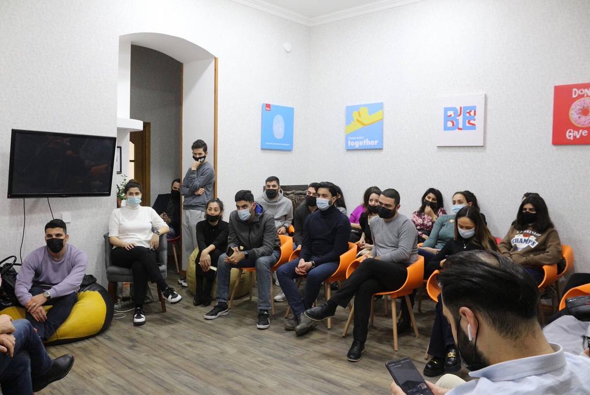YouthIncAz's tweet photo. On January 13, Youth Inc.  A meeting on "Turning an idea into a startup" was organized by the Entrepreneurship Program and the Business Incubation Center.  The meeting was hosted by one of Israel's leading experts, Tal Catran.

 #YouthInc https://t.co/lIhfP9z1iJ