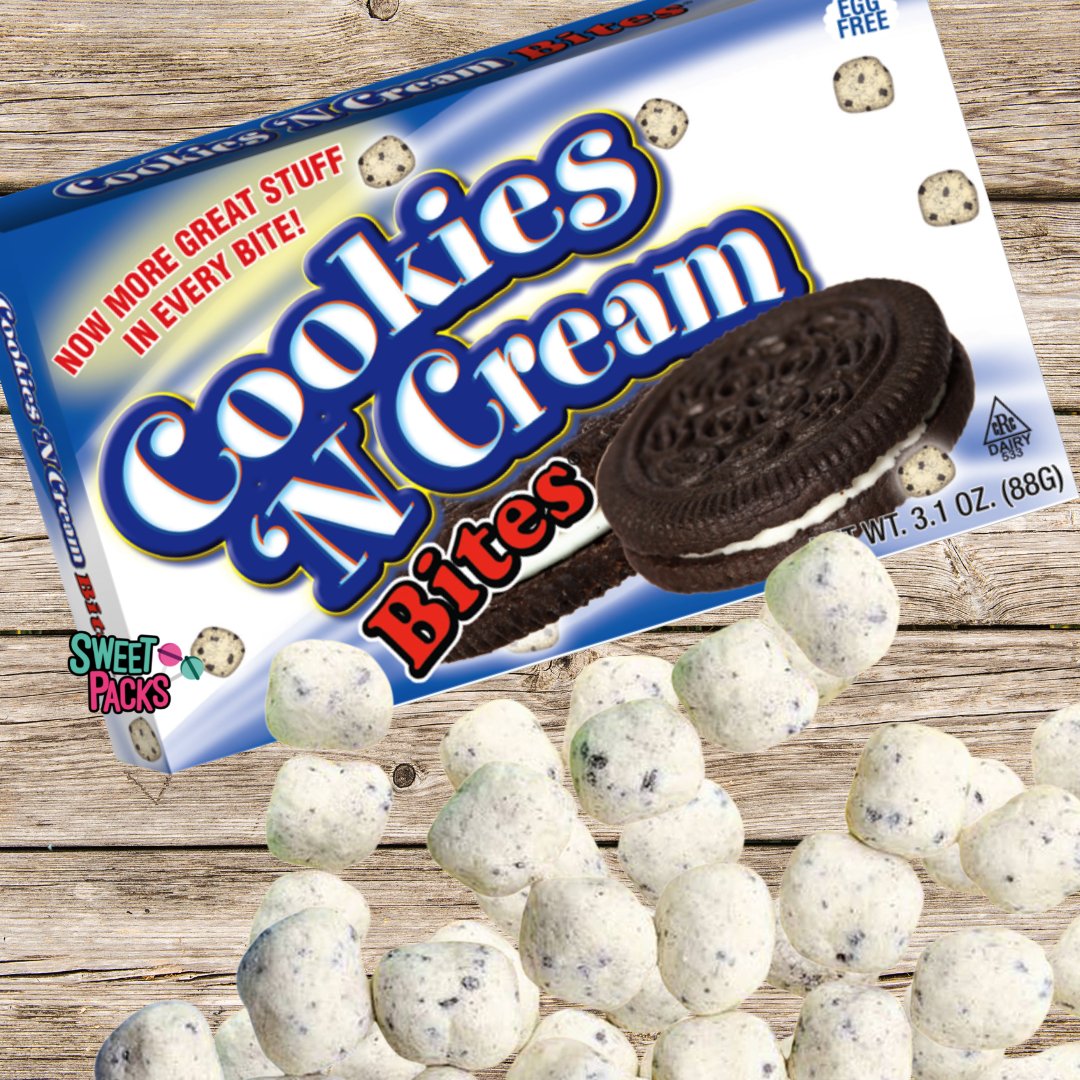 SweetPacksUK's tweet photo. Have you tried 'em frozen yet?! Cookiedoughlicious!
Cookies 'N Cream Bites are unique creamy white chocolatey bites with a crumbled cookie inside. Enjoy this bite-sized treat anytime, anywhere! ➡️ https://t.co/HzDf0vuQ01 for more!

#sweetpacks #cookiedoughbites #cookiesncream https://t.co/FjqgLItbKh