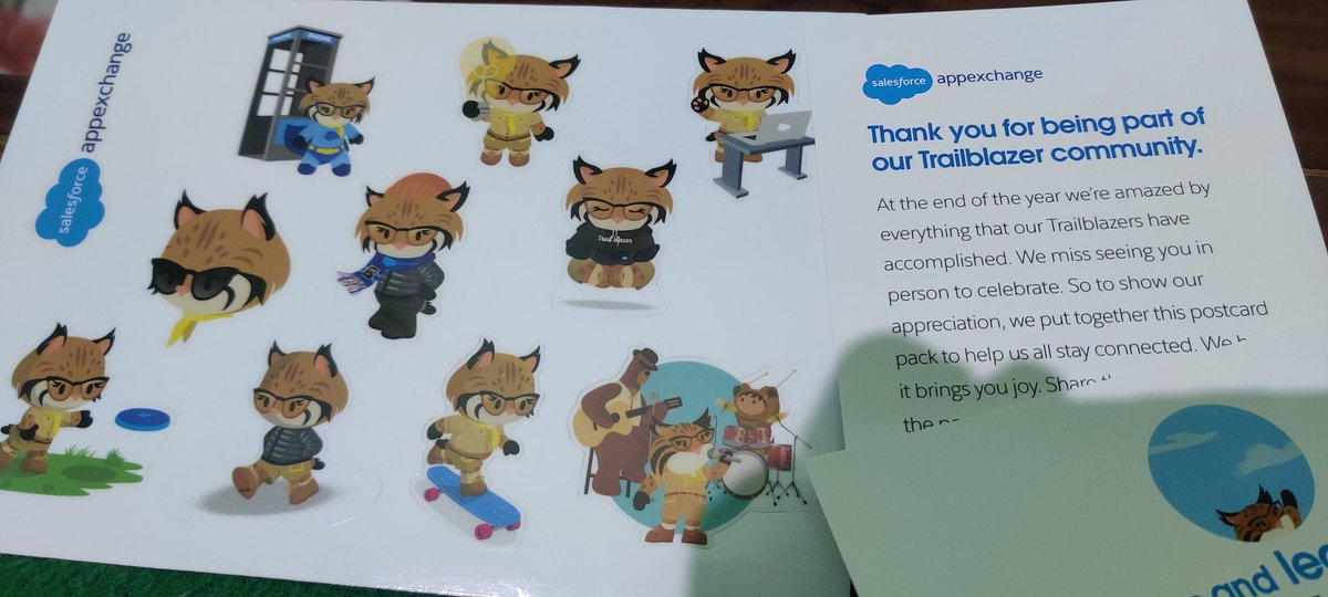 AkashDeepArora1's tweet photo. Another year, more stronger bond.
With each passing year,#Salesforce keeps the bond more stronger and I am fortunate to receive these lovely postcards from @appexchange team. Thanks for sending to me and wish you too a great year ahead.
#appymail #appexchange #BeASalesforceChamp https://t.co/zZ3mKBekMk