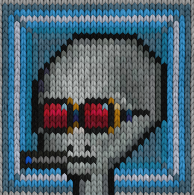 Pamp_NFT's tweet photo. Love this art from @ThreadWorldCNFT super original... probably nothing. #cnft #CNFTCommunity  #nft #threadmonz https://t.co/nJA12rFwEZ