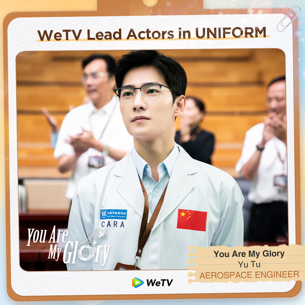 WeTVOfficial's tweet photo. #WeTV Lead Actors in UNIFORM
Every career deserves respect, your are really cool when you focus on your work😍

#YouAreMyHero #BaiJingting 
#MyLittleHappiness #TangXiaotian
#YouAreMyGlory #YangYang
#WeTVAlwaysMore https://t.co/I3DKqQVk7X