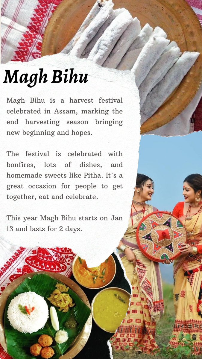 Happy Magh Bihu!
#fridaymorning #Bihu #assam
