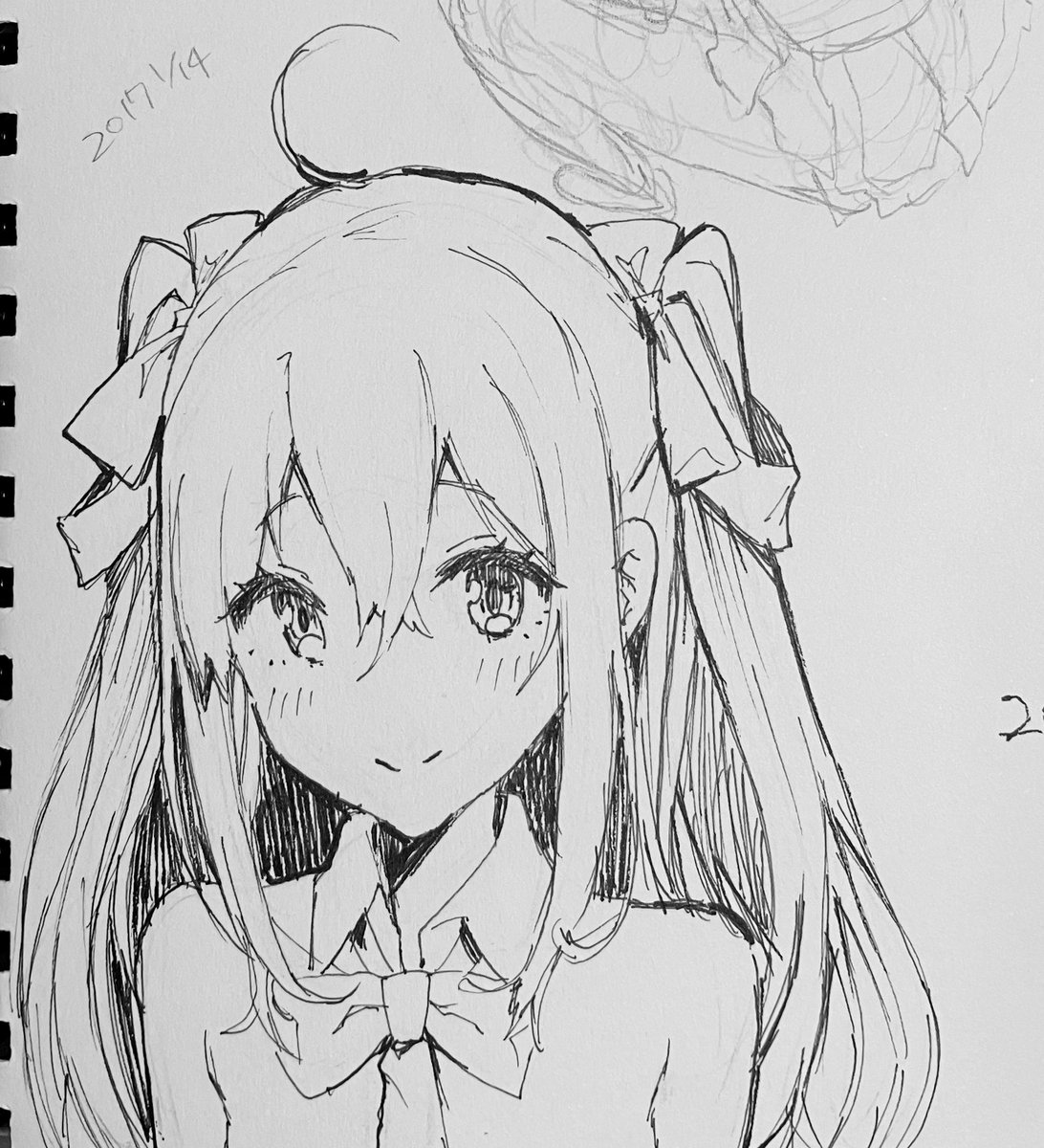 最近こういうやつやってない!と過去のスケッチブックに叱られた🥶 