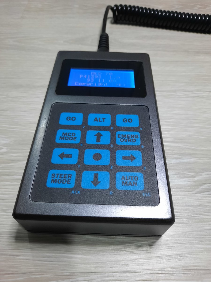Mecha_Bot's tweet photo. MCD70 Manual controller AGV (OEM) https://t.co/lIVVYcxo64