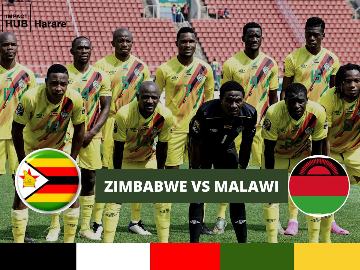 Zimbabwe will face Malawi in the Cosafa derby today in their second group stage game of the 2021 Africa Cup of Nations.

What’s your prediction? 

Tag, Like &amp; Retweet in support of the warriors today.

#AFCON2021 #GoWarriorsGo #ImpactHubHarare #IHH #Patriotic #Unity