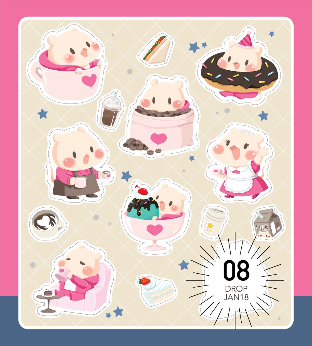 ─ 🐹☕️ ─

Are you still collecting?
Just 1 last drop on JAN18

18 ม.ค. ปล่อยชิ้นสุดท้ายแล้วน้า
ยังตามสะสมกันอยู่หรือเปล่าหนอ

↓↓↓↓
🔗 opensea.io/collection/tan…
#NFTdrop #NFTCommunity #nft #PolygonNFT 
x.com/piti_pui/statu…